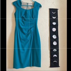 Cerulean dress Calvin Klein (2)